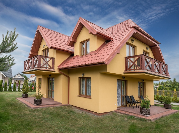 Villa Klaudia Villa Klaudia -  tarasy apartamentu nr 1 oraz balkon apartamentu nr 4 i 3