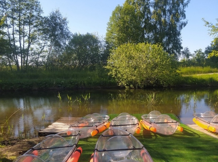 Przeźroczyste Kajaki Dębki