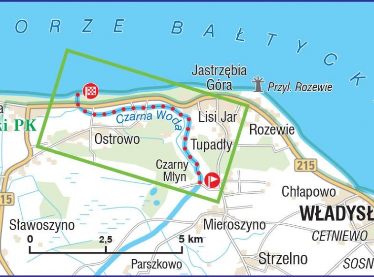 Spływ kajakowy Czarna Woda