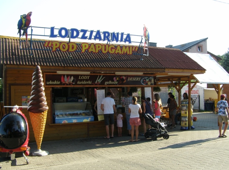 Lodziarnia POD PAPUGAMI