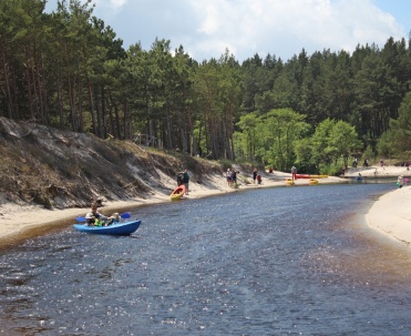 Bałtyk na wyciągnięcie ręki &ndash; finał spływu rzeką Piaśnicą