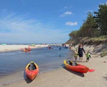 Relaks na wodzie &ndash; spływ kajakowy Piaśnicą do Morza Bałtyckiego