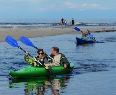 Dębki &ndash; kajakowa przygoda Piaśnicą w kierunku Bałtyku