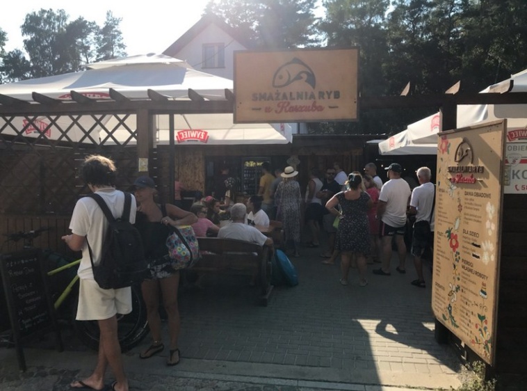 Smażalnia ryb u KASZUBA  